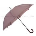 Classic Mens Straight Umbrella Hand offen