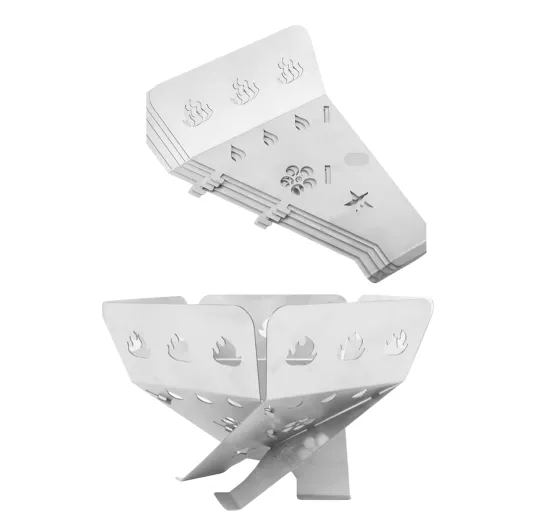 Hot Selling Portable Foldable Small Outdoor bonfire Camp BBQ Fire Pit for Travel