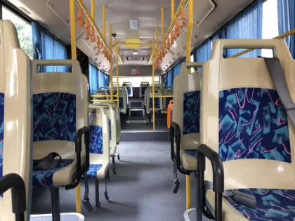 Used passenger bus city bus