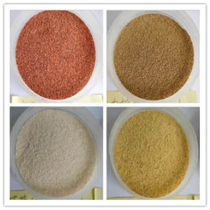 Architectural paint colorful harmless sand