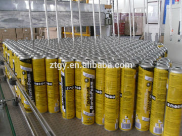 5 color CMYK printing spray foam empty aerosol cans