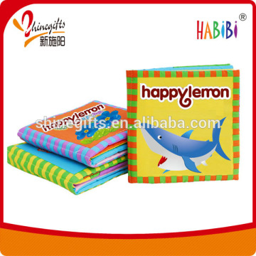 washable cloth book with cotton filling