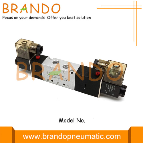 4V330C-08 Électrovanne pneumatique à centre fermé 5/3 voies