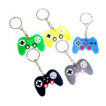 Egg-Shaped Silicone PVC Pop Keychain Unisex Fidget Toy and Food-Themed Keyring