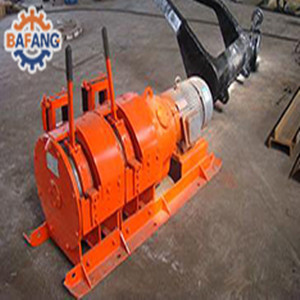 Rake mining winch used for mine