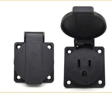 15A 125V UL Certificate portable IP54 waterproof receptacle socket outlet