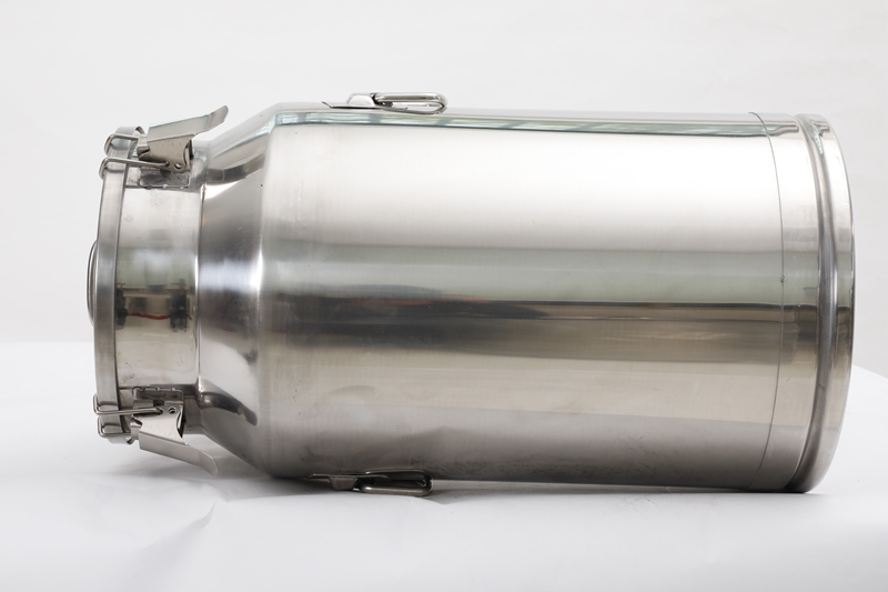 Stainless Steel Milk Bucket With Lid 5