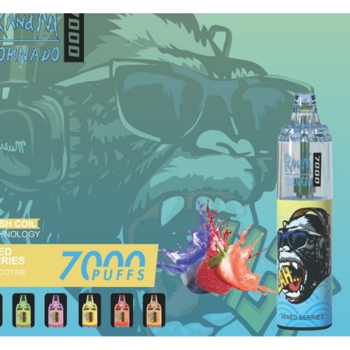 Disposable Electronic Cigarette RandM Tornado 7000 Puffs