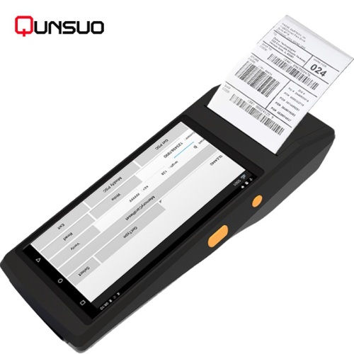 4G network Android RFID scanner PDA with printer