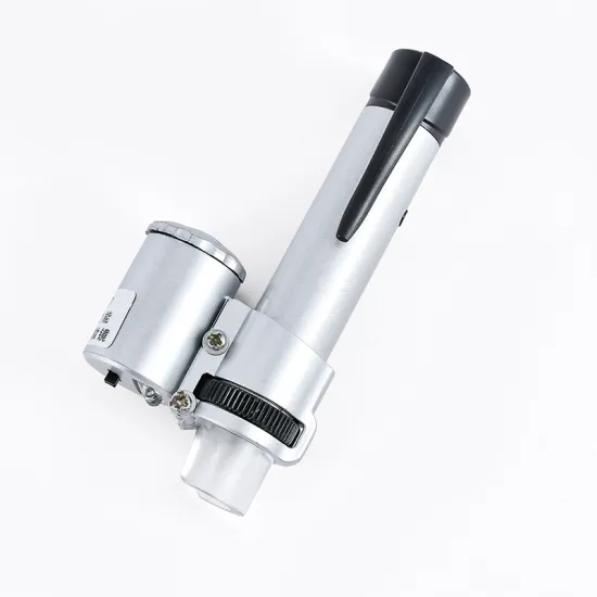 100X Portable Currency Detector Microscope with LED Light