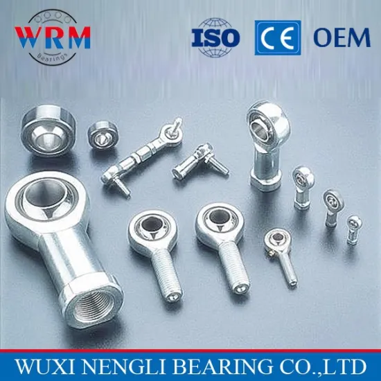 Top Service WRM GE10E/GE8E rod end bearings/spherical plain bearing/ knuckle joint bearing made in Wuxi