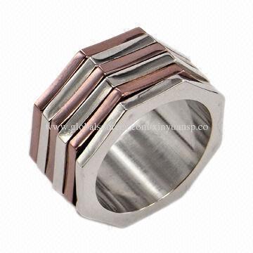Ring, Stainless Steel, Colorful