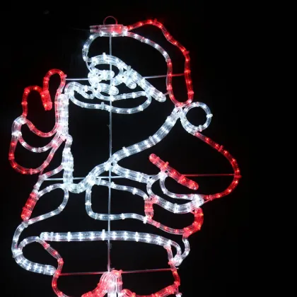 2D LED Rope Light Christmas Motif