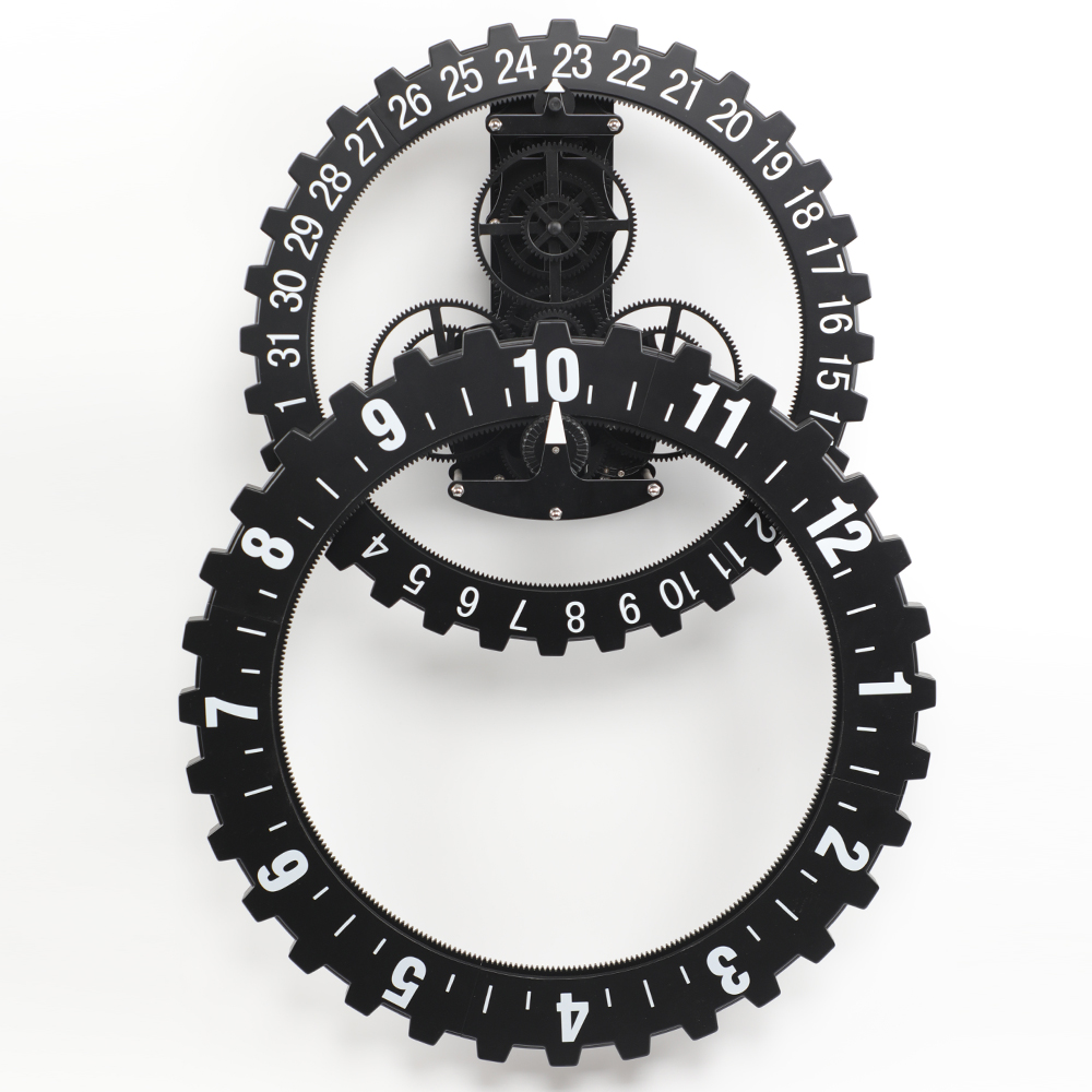 Big Black Clock Wall Clock