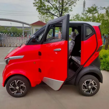 Green Energy Electric Sightseeing MID Drive Vehicles for Family Trip