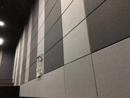 PTEE for sound-absorbing panels automotive interiors
