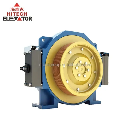 Synchronous Gearless Elevator Traction Machine MCK200 Monadrive Elevator Motor