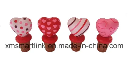 Valentine′s Bottle Stopper, Valentine′s Gifts