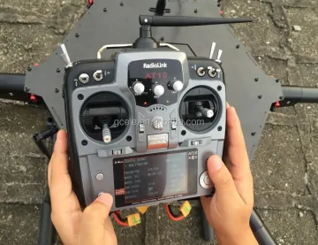 Radiolink AT10 12CH 2.4G Remote Controller with R12DS Receiver Radio Transmitter 4KM distance for agricultural UAV Drone