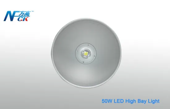 Aluminum 50watt 5000lm 90° Led High Bay Lighting With Nature Light