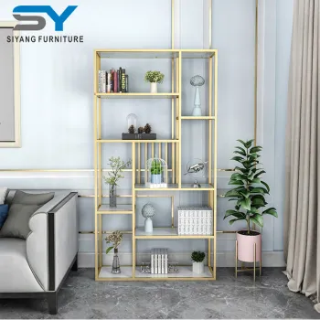 2019 New Design Glass Top Bookshelf for Living Room - SJ005