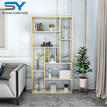 2019 New Design Glass Top Bookshelf for Living Room - SJ005