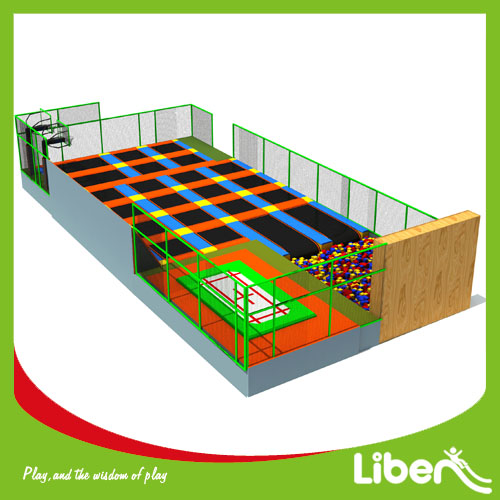 Indoor Kids Customized France Trampoline Park