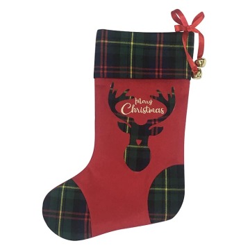 Christmas stocking with scottish style