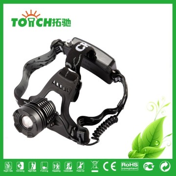 High Quality Rechargeable Bicycle Headlamp Super Bright 2000 Lumens Bike Riding Head Lamp XML T6 LED Head Lights Pormotion