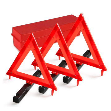 Traffic Sign: Emergency Road Safety Reflective Triangle for Trucks