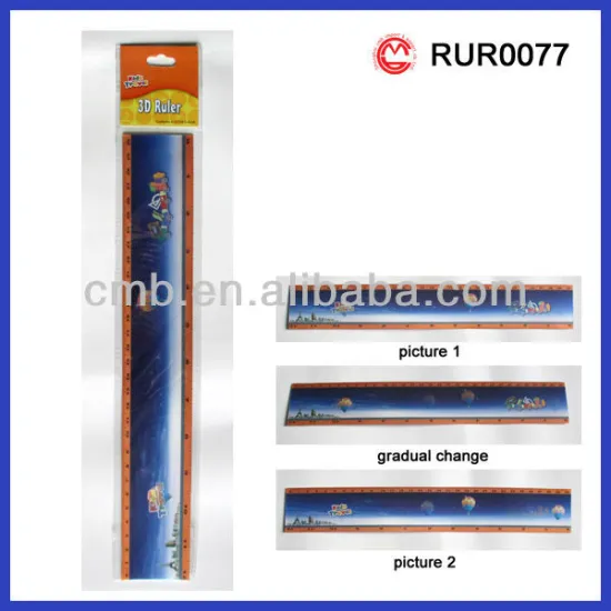 3D RULER FOR KIDS AND STUDENTS