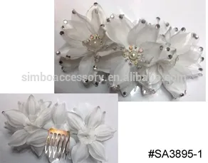 tooth comb for artificial flowers / clips for flowers / comb for silk flowers /hair accessories /hair jewelry