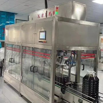 Flowmeter Based 6-Nozzle Edible Oil Filling Machine Lubricants