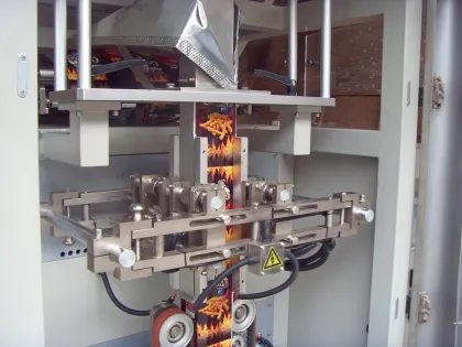 Supporting Devices Flat Bottom Bag Packing Macchine