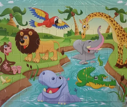 24 pcs Wood Jigsaw Puzzle