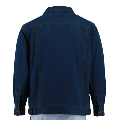 Man's Fashion Long Summer Denim Jacket