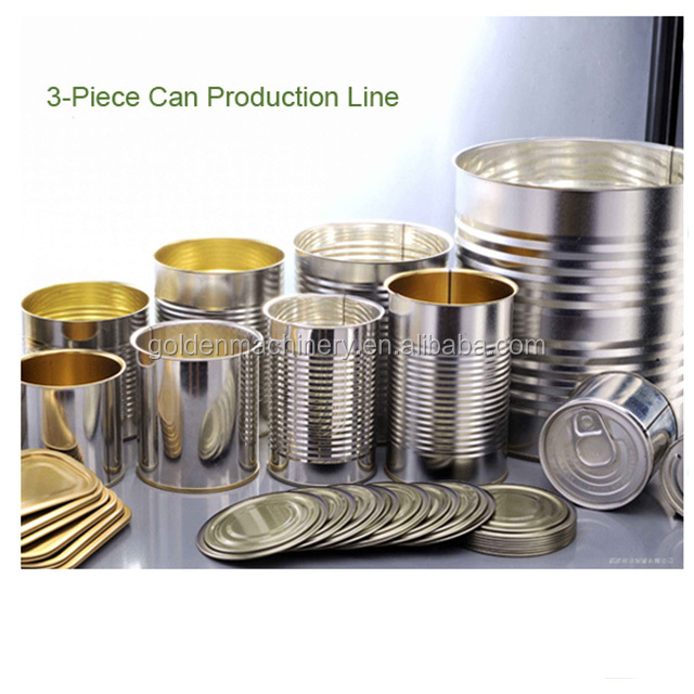 Food Tomato Paste Tin Can Production Line