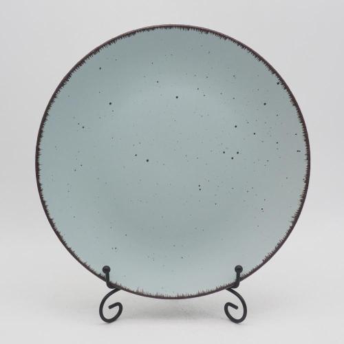 Amazon Hot Sale Color Glaze Stoneware 저녁 세트, 세라믹 식탁기 식기 세트