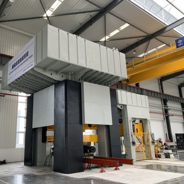 Automobile connecting rod production press