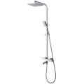 Square Wall Mounted Thermostatic Shower Faucet Set