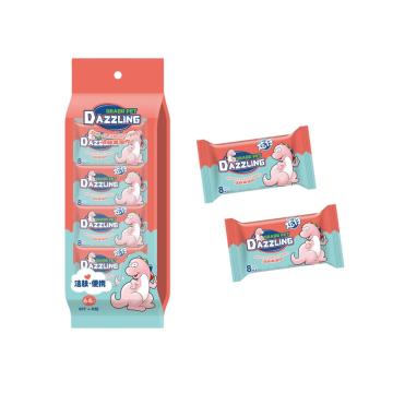 Lingettes pour bébés sans chlore Clean Hand non tissées