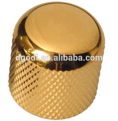 gold plated brass potentiometer knob, audio volume control knob