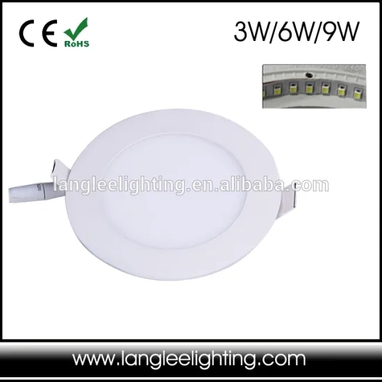 Rohs Slim LED Light Panel Light 3W Die-casting Aluminum