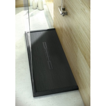Center Drain Single Threshold Shower Tray