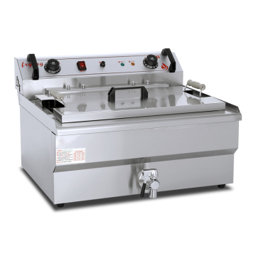 Electric Commercial Desktop Chicken and French Fries Deep Fryer