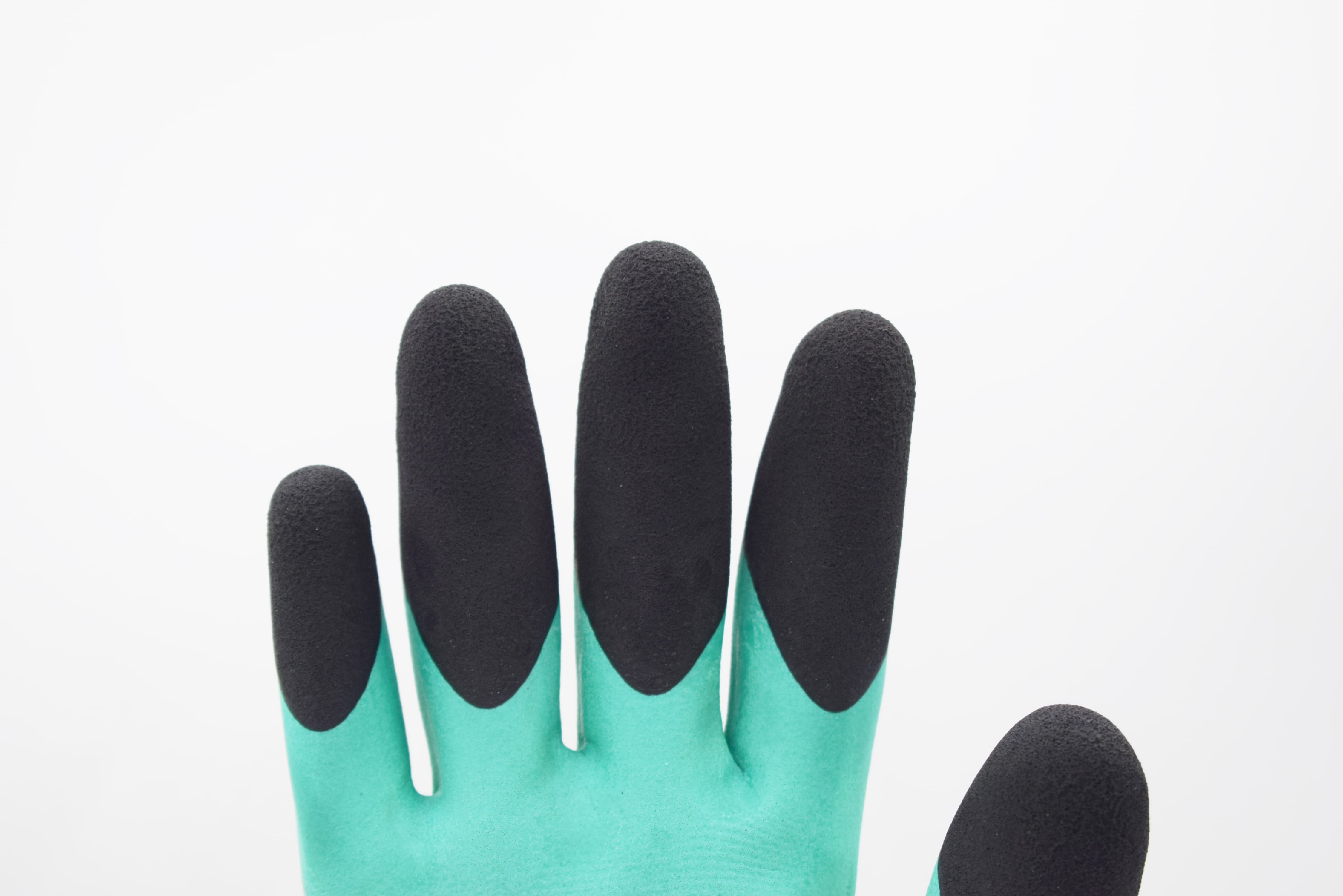 Breathable reinforced finger gloves