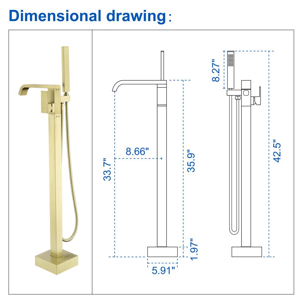 tub filler 18004bg 6