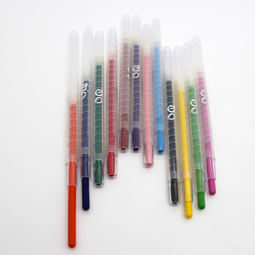 Twistable Color Crayon Pencils for Beginner Drawing