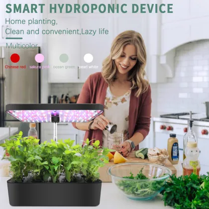 SHENPU Indoor Smart Hydroponic Herb Garden with Accessories