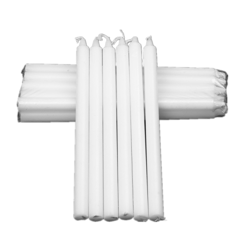 Cheap white pillar candle wax stick candle